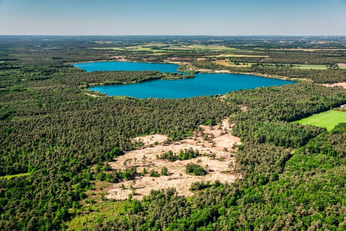 Ursprüngliche Natur an der Grenze zu den Niederlanden: der Nationalpark Maasdünen