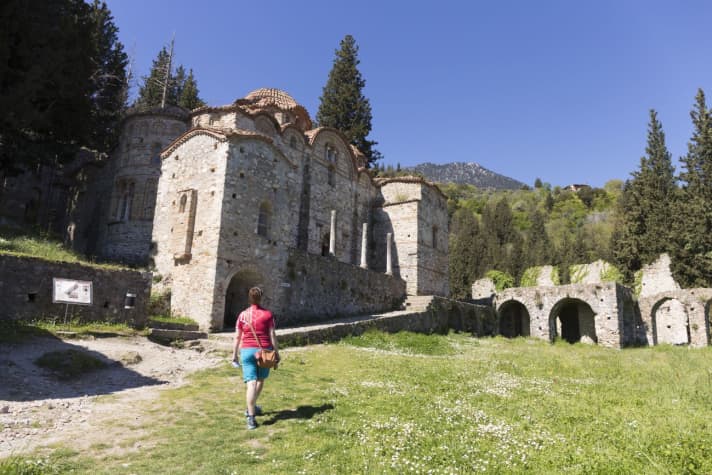Byzantine churches and chapels can be discovered everywhere