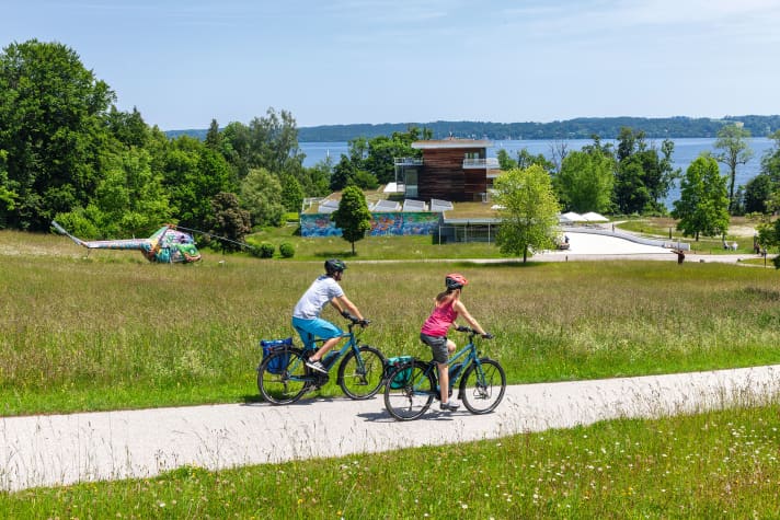The Buchheim Museum is just one of the many highlights on the cycle tour around Lake Starnberg