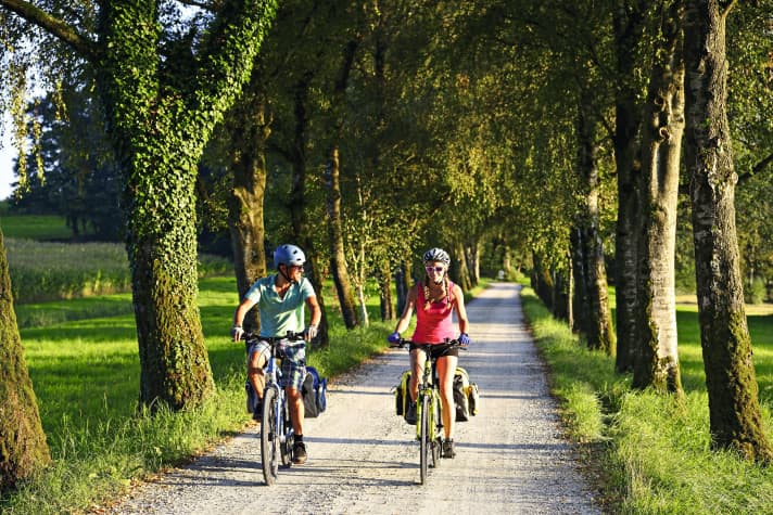 Stress killer bike, especially in nature