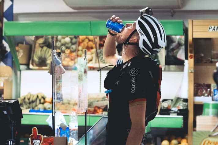 Isotonic drinks are particularly important in hot weather and when you sweat a lot.