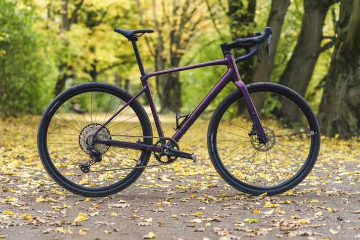 Das Cube Nuroad SLX ist auf den ersten Blick nicht als Alu-Renner zu erkennen