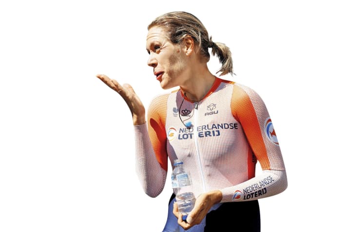 Les Jeux olympiques en ligne de mire : Dix mois après la naissance de son fils, Ellen van Dijk veut décrocher une médaille à Paris.