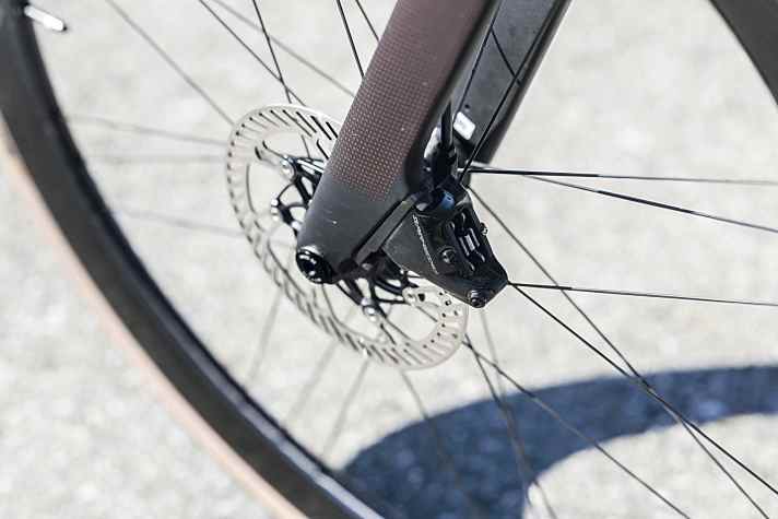 Strong package: The brakes pack a punch and don't cause any problems even in extreme situations.