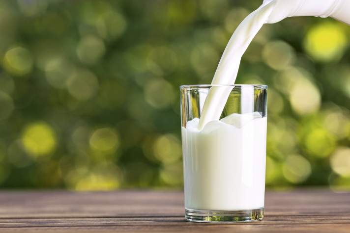 Milch und Milchprodukte liefern neben Eiweiß auch wertvolle Mikronährstoffe wie Kalzium und Jod.