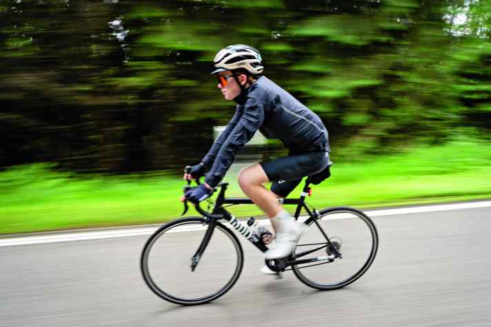 Morgens begleiten eisige Temperaturen die Fahrt durch den Schwarzwald...