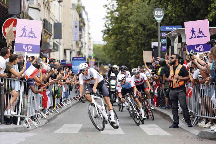 Mini-équipe : Nils Politt (devant) et Max Schachmann avaient peu de marge de manœuvre dans cette course