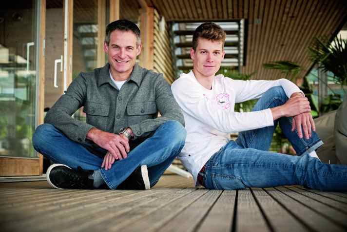 The family are cycling enthusiasts: In addition to the father-son duo, Georg's uncle, a certain Jan Ullrich, is no stranger to cycling jargon.