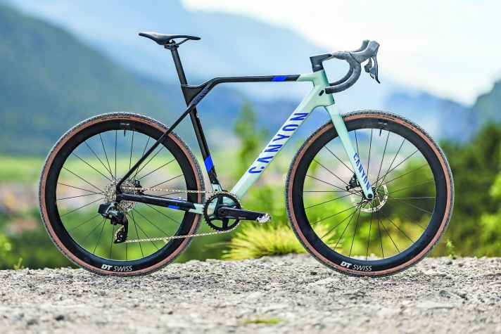 Das ist das Canyon Inflite CF SLX 7