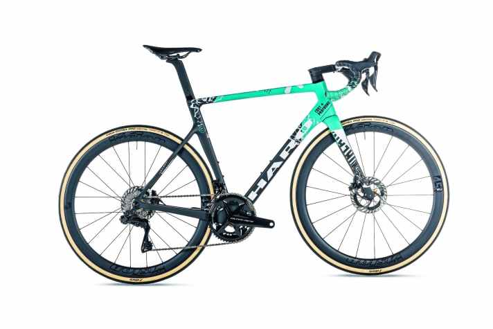 Das ist das Haro Rivette Carbon Top Shelf