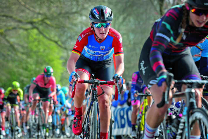 Champion: Lisa Brennauer accelerated the team's development with her successes and experience.