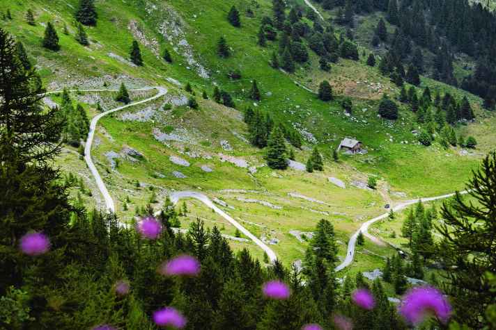 Bergeinsamkeit: Keine Autos, kein Lärm, nur Natur und das Klopfen des eigenen Herzschlags.