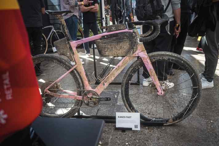 Beim Unbound Gravel Race gefahrenes Ridley Kanzo Fast