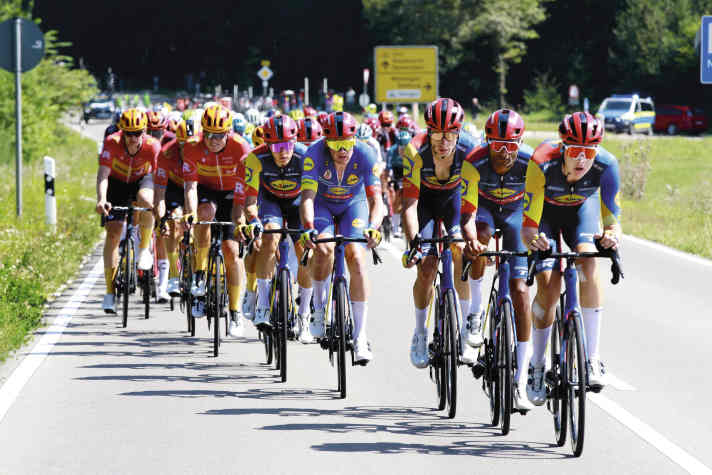 Leader : l'année dernière, l'équipe Lidl - Trek a dominé le Tour d'Allemagne avec une équipe très forte.
