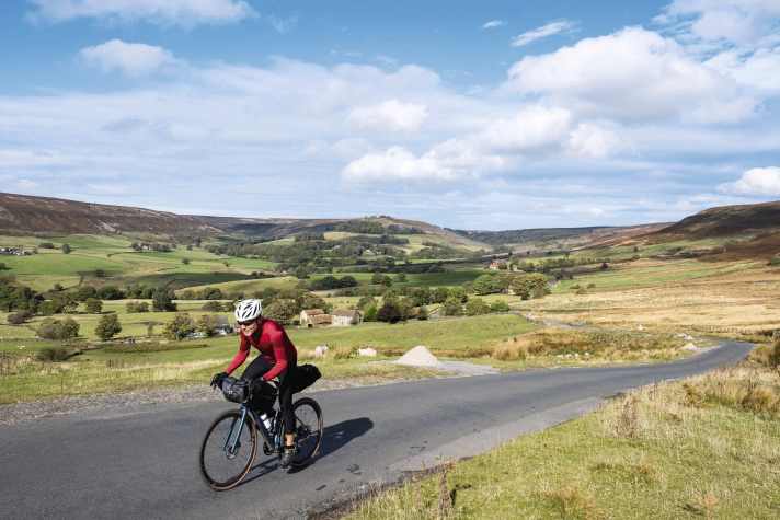 If you like to be alone with yourself and the landscape when cycling, Yorkshire is the place for you