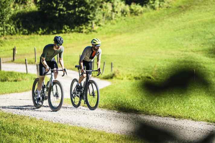 Spass auf steinigen Wegen - Mit dem Gravelbike verbringt man viel Zeit in Geschwindigkeitsbereichen, in denen die Unterstützung nützlich ist
