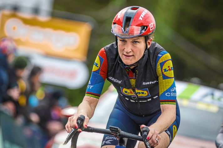 Elizabeth Deignan war Weltmeisterin 2014 und etablierte das neue Rollenmodell im Radsport. Auch als zweifache Mutter bestritt sie Radrennen auf höchstem Niveau.