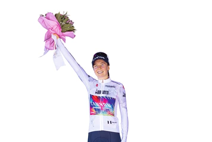 Antonia Niedermaier from Bad Aibling wants to be the hope of the future in the difficult stage races.