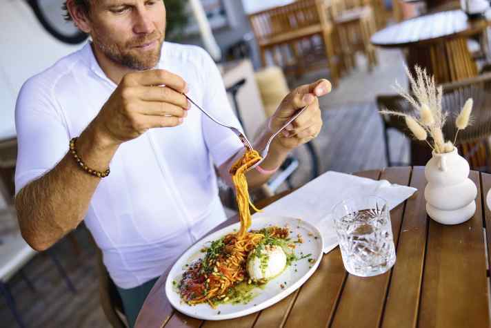 Les calories ne manquent pas autour du lac de Wörthersee