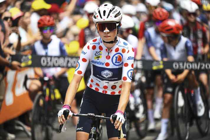 French cyclist Océane Mahé admitted, on the sidelines of the Tour de France Femmes, that she suffers from RED-S syndrome