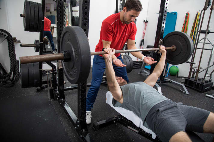 Strength training with the barbell