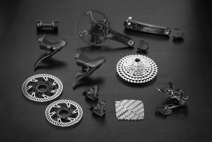   Ekar : Le premier dérailleur 13 vitesses de Campagnolo.