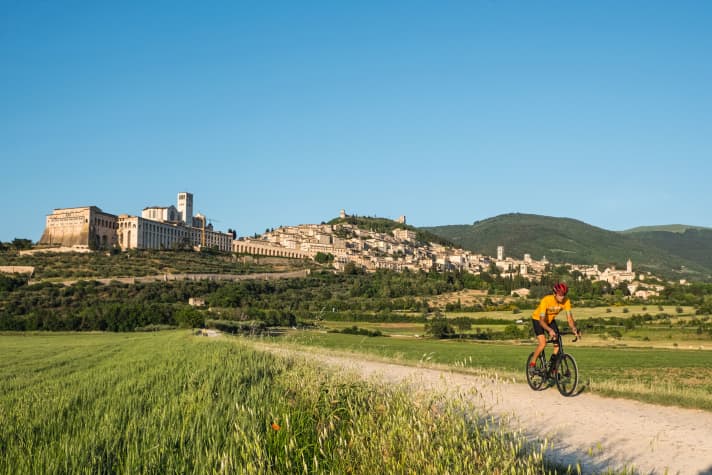 Das mittelalterliche Assisi, Geburtsort des Heiligen Franzikus, wurde 2000 zum Weltkulturerbe der UNESCO ernannt.