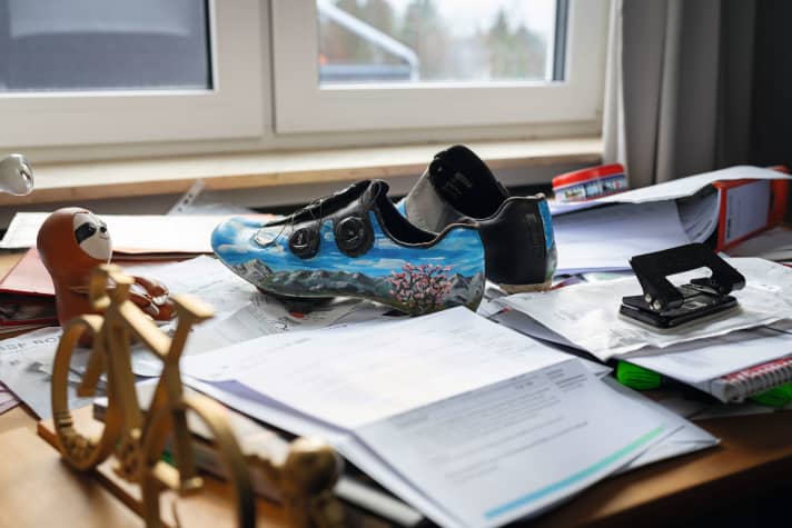 Nicht nur Leinwände werden von Mieke Kröger bemalt