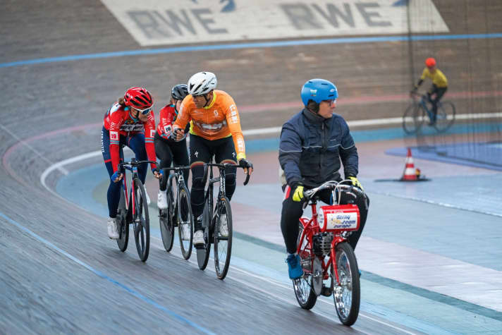 Ansage: Lin Teutenberg wird ­wenige Tage nach dem TOUR-Termin beim Sechstagerennen in Gent starten.