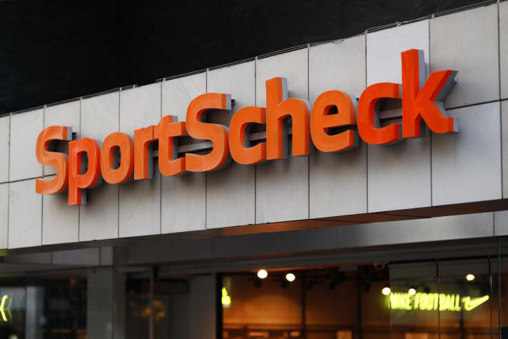 Eine Filliale von SportScheck