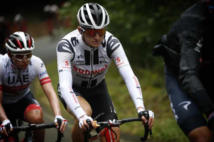 Felix Gall spent his first two professional years with Team Sunweb, but was unable to realise his potential there.
