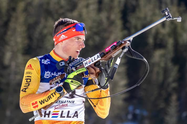 Vorbild: Bruder Philipp Lipowitz gewann 2021 in Obertilliach einen WM-Titel im Biathlon der Junioren