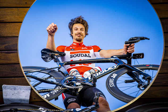Rüdiger Selig en tenue de Lotto-Soudal