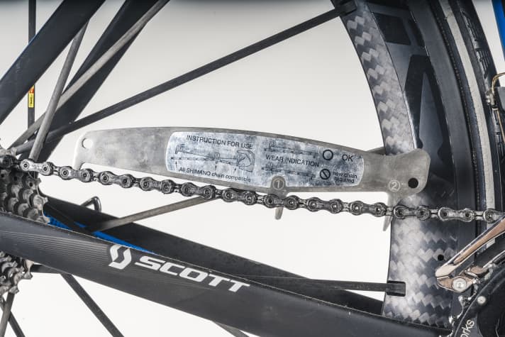 Muss die Kette gewechselt werden oder ist sie noch gut? Wie steht es um das Ritzelpaket und die Kettenblattgarnitur?