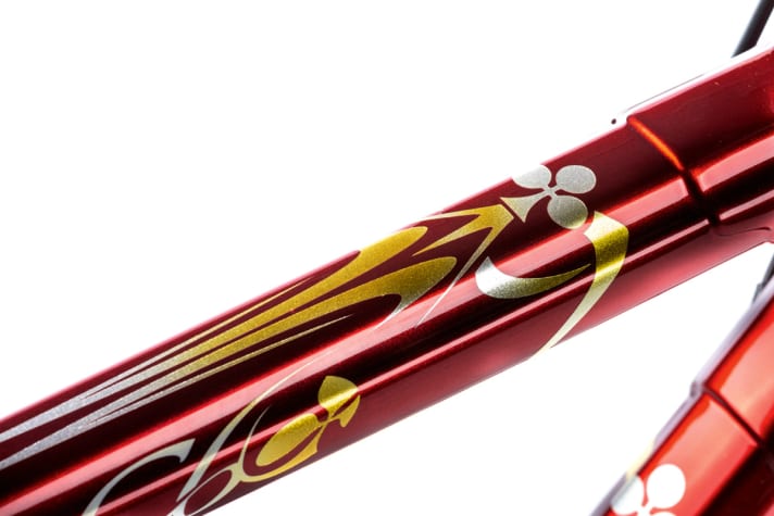   Expensive: Paintwork as art: no two are the same, the finish is first-class.