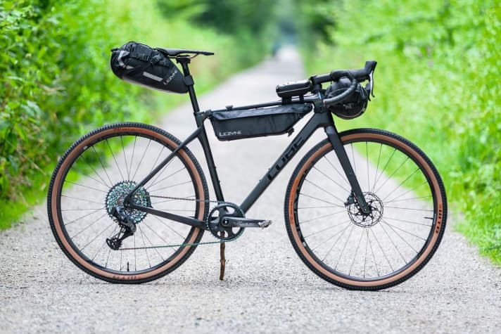 Bikepacking-Taschen Lezyne Caddy