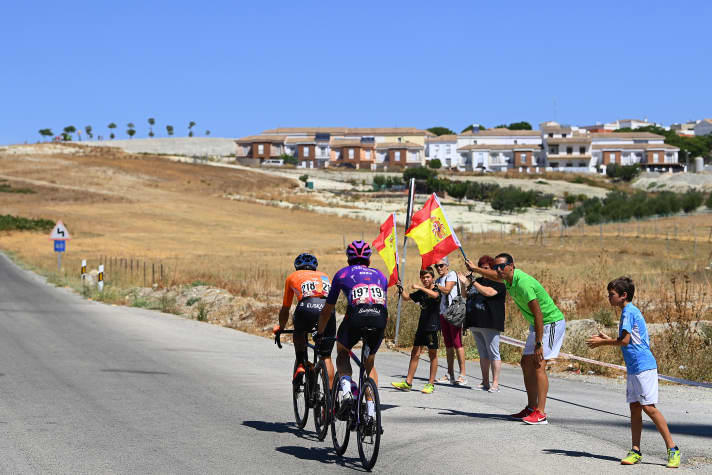 The smaller teams had little to say at the Vuelta
