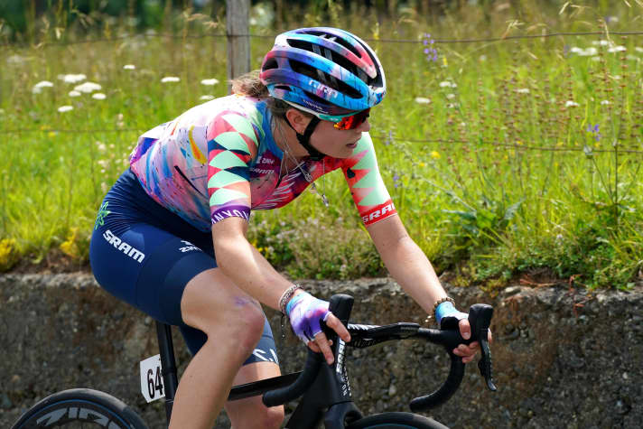Antonia Niedermaier s'est placée sous les feux de la rampe en remportant une étape du Giro d'Italia 2023.