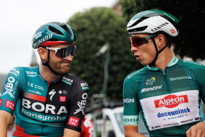 Jordi Meeus a bien ri. Sur les Champs-Elysées, il a contesté au vainqueur en série Jasper Philipsen sa cinquième victoire d'étape sur le Tour.