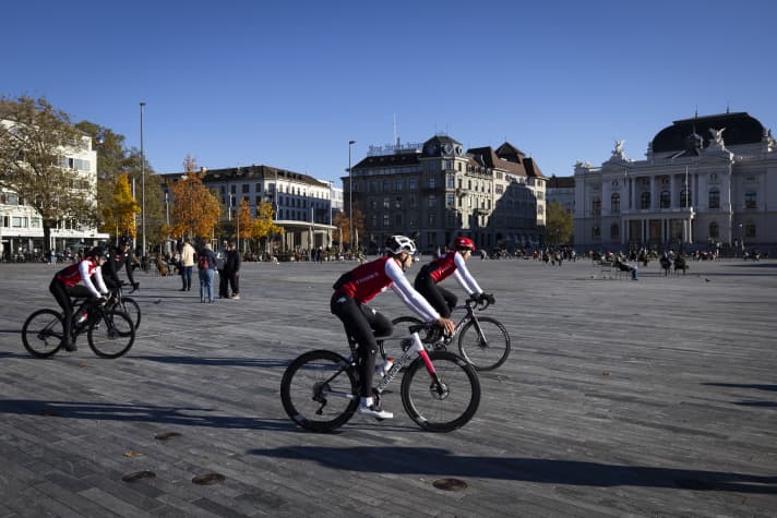 Der Sechseläutenplatz in Zürich wird 2024 Schauplatz der Rad-WM