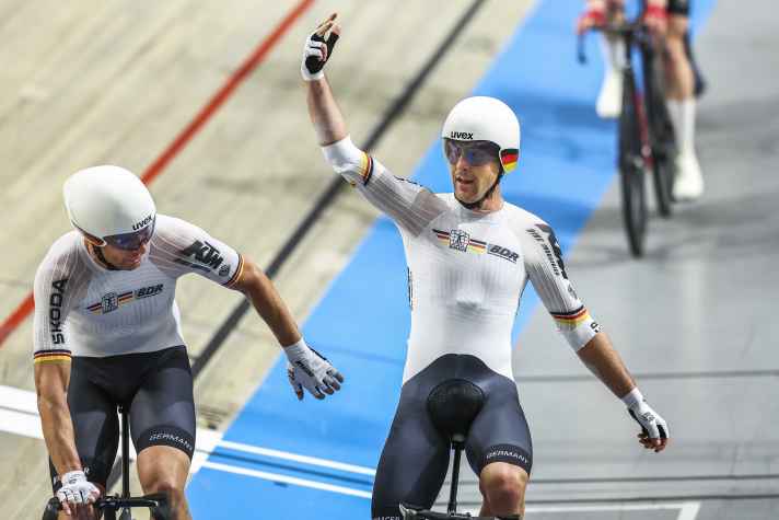 Les meilleurs candidats à une médaille : Theo Reinhardt et Roger Kluge