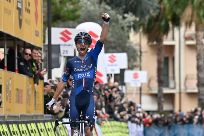 Lenny Martinez a remporté mercredi le Trofeo Laigueglia