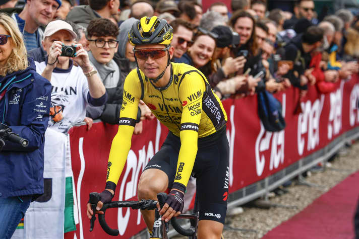 Sepp Kuss en tête de Visma | Lease a Bike à la Volta Ciclista a Catalunya