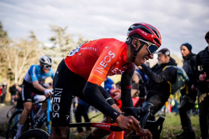 Nach seinem schweren Unfall 2022 zeigt Egan Bernal diese Saison erstmals wieder Anzeichen seiner früheren Klasse.