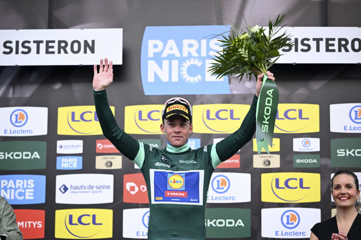 Mads Pedersen in top form at Paris-Nice