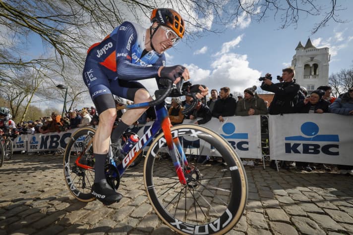 Max Walscheid kommt gut mit Kopfsteinpflaster klar