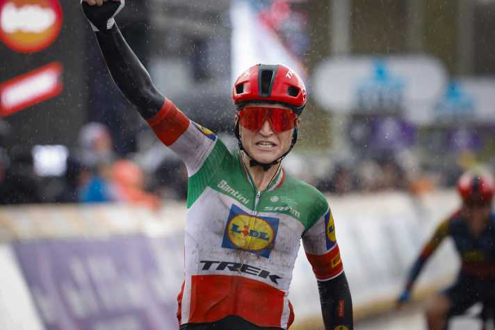 Elisa Longo Borghini won the Tour of Flanders in 2024, among others