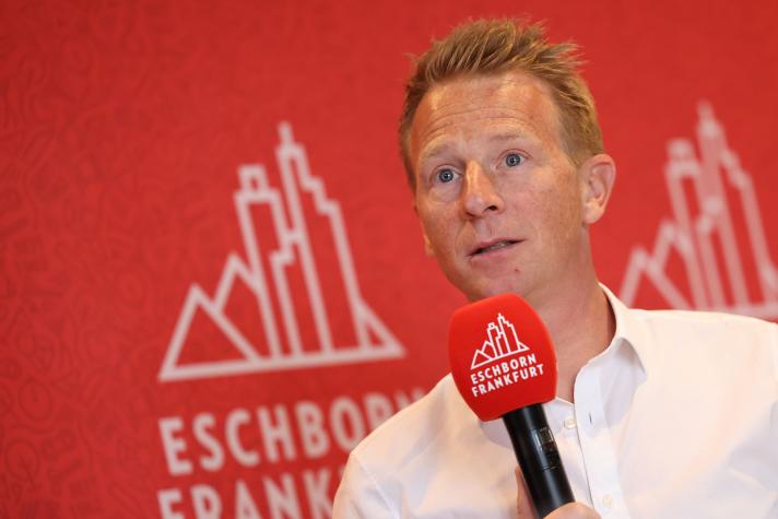 Heute ist Fabian Wegmann unter anderem Sportlicher Leiter der Deutschland Tour und des Radklassikers Eschborn-Frankfurt.