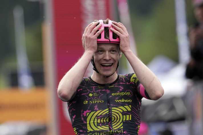 Georg Steinhauser sicherte sich den Sieg der 17. Etappe am Passo Brocon und prägte vor allem die dritte Woche des Giro d'Italia.