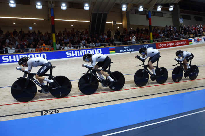The German track cycling foursome finished runner-up in the world championships last year. All four riders are also in the German team line-up for 2025
